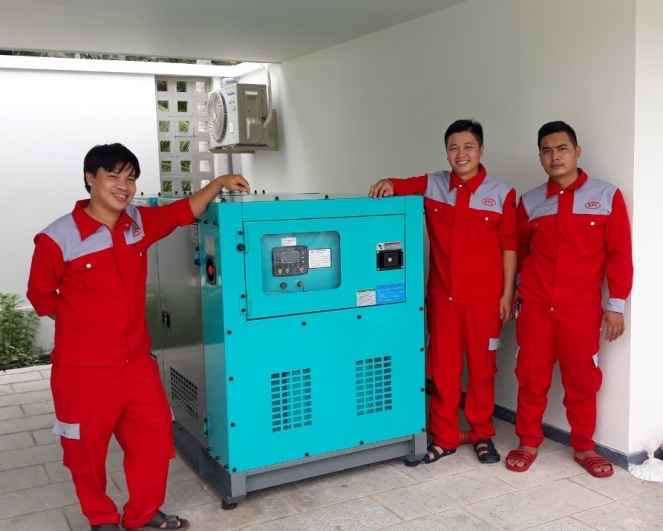 Máy phát điện Mitsubishi 50kva, Biệt thự tại Bến Tre