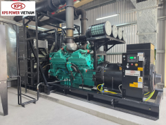 KPS bàn giao máy phát điện Cummins KP-C2500SB-OE 2500kVA cho Công ty TVT